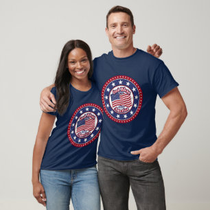 Gott segne Amerika-Flagge 1776-2026 T-Shirt