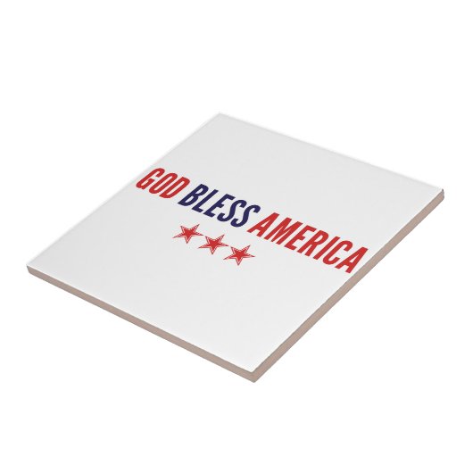 Gott segne Amerika Fliese (Seite)