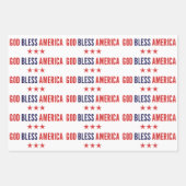 Gott segne Amerika Geschenkpapier Set (Vorderseite 2)