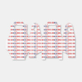 Gott segne Amerika Geschenkschachtel (Ungefaltet)