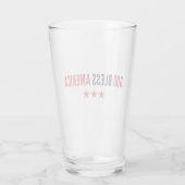 Gott segne Amerika Glas (Rückseite)