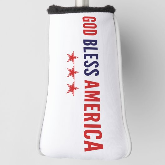 Gott segne Amerika Golf Headcover (Rotieren 90)