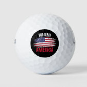 Gott segne Amerika Golfball (Vorderseite)