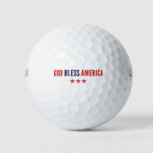 Gott segne Amerika Golfball (Vorderseite)