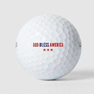 Gott segne Amerika Golfball