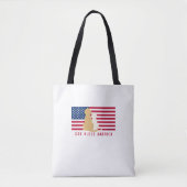 Gott segne Amerika Hunde Reisen Tasche (Vorderseite)