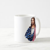 Gott segne Amerika Kaffeetasse (VorderseiteRechts)