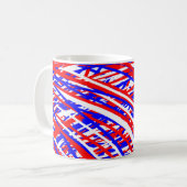 Gott segne Amerika Kaffeetasse (Vorderseite Links)