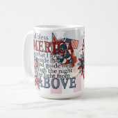 Gott segne Amerika Kaffeetasse (Vorderseite Links)