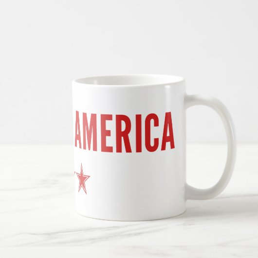 Gott segne Amerika Kaffeetasse (Rechts)