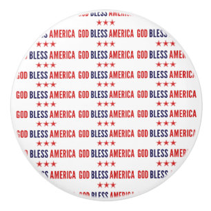 Gott segne Amerika Keramikknauf