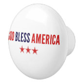 Gott segne Amerika Keramikknauf (Rechts)