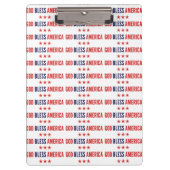 Gott segne Amerika Klemmbrett (Vorderseite)