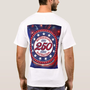 Gott segne Amerika Land, das ich liebe Grafik Feue T-Shirt