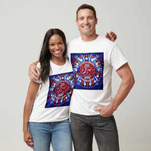 Gott segne Amerika Land, das ich liebe Grafik Feue T-Shirt