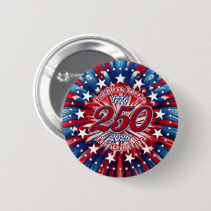 Gott segne Amerika Land, das ich liebe Rot Weiß Bl Button