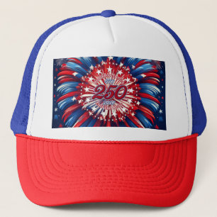 Gott segne Amerika Land, das ich liebe Rot Weiß Bl Truckerkappe
