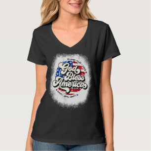 Gott segne Amerika Land, dass ich Liebe USA 4t T-Shirt