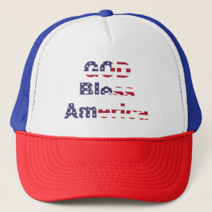 Gott segne Amerika Lastwagen Hut ! Truckerkappe