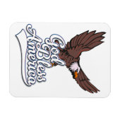 Gott segne Amerika Magnet (Horizontal)