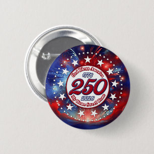 Gott segne Amerika Mein Zuhause Süßes Zuhause Graf Button