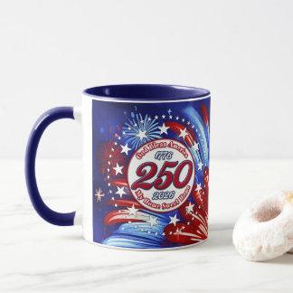 Gott segne Amerika Mein Zuhause Süßes Zuhause Graf Tasse