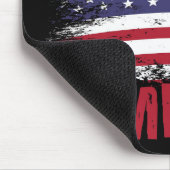Gott segne Amerika Mousepad (Ecke)
