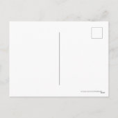 Gott segne Amerika patriotisch Feiertagspostkarte (Rückseite)