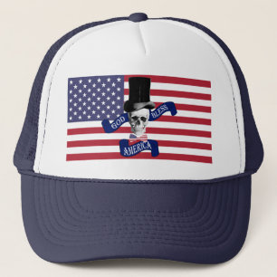 Gott segne Amerika patriotisch Truckerkappe