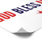 Gott segne Amerika Poster (Ecke)