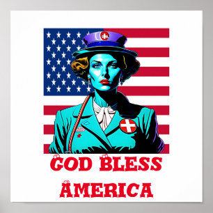 Gott segne Amerika Poster