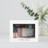 Gott segne Amerika Postkarte (Stehend Vorderseite)