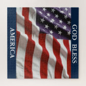 Gott segne Amerika Puzzle (Horizontal)