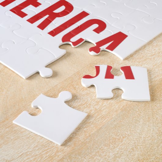 Gott segne Amerika Puzzle (Seite)