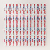 Gott segne Amerika Puzzle (Horizontal)
