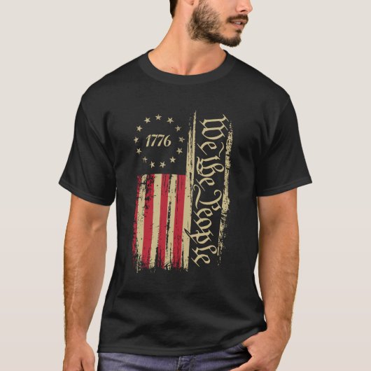 Gott segne Amerika T-Shirt (Vorderseite)