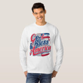 Gott segne Amerika T-Shirt (Vorne ganz)