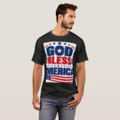 Gott segne Amerika T-Shirt (Vorne ganz)