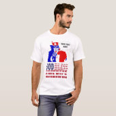 Gott segne Amerika T-Shirt (Vorne ganz)