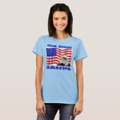 Gott segne Amerika T Shirt (Vorne ganz)