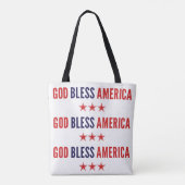 Gott segne Amerika Tasche (Rückseite)