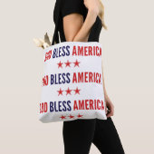 Gott segne Amerika Tasche (Von Nahem)