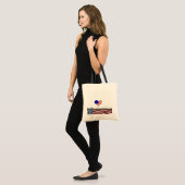 Gott segne Amerika-Tasche Tragetasche (Vorderseite (Model))