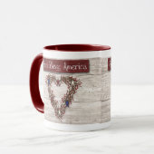 Gott segne Amerika Tasse (Vorderseite Links)