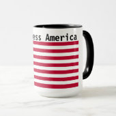 Gott segne Amerika Tasse (VorderseiteRechts)