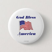 Gott segne Amerika-Taste/Laptop-Stift Button (Vorderseite)