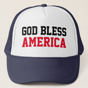 Gott segne Amerika Truckerkappe