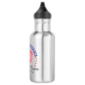 Gott segne Amerika - Wasserflasche (Rechts)