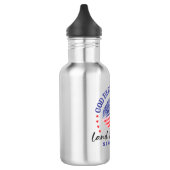 Gott segne Amerika - Wasserflasche (Links)