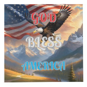 GOTT SEGNE AMERIKA WÜRFEL (Vorderseite)